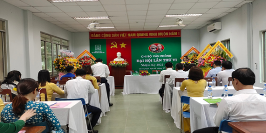 Đại hội các Chi bộ Công ty CP Môi trường Đô Thị Quảng Ngãi lần thứ VI – nhiệm kỳ 2022-2025